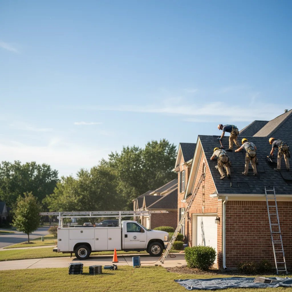 Roof Repair in Leoma